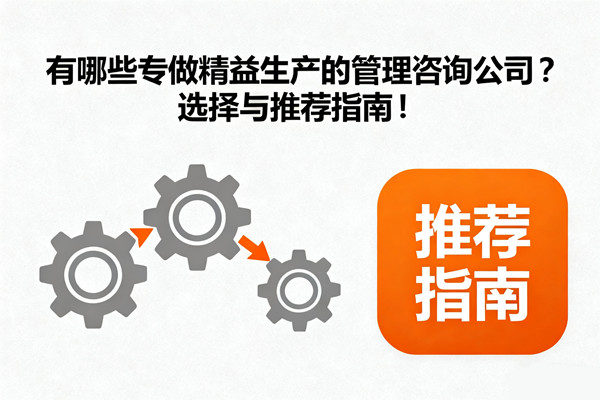 有哪些專(zhuān)做精益生產(chǎn)的管理咨詢(xún)公司？選擇與推薦指南！
