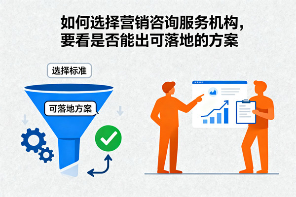 如何選擇營銷咨詢服務(wù)機構(gòu)，要看是否能出可落地的方案